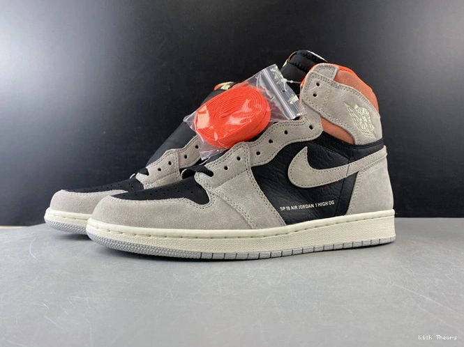 Kicktheory Jordan1 Grey 3773 Retro Hyper WellDesigned Neutral Crimson 555088- 1014